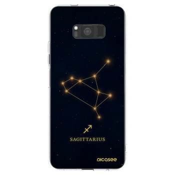 Picasee silikonska prozirna maskica za Samsung Galaxy S8 G950F - SAGITTARIUS