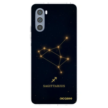 Picasee silikonska prozirna maskica za Motorola Moto G62 - SAGITTARIUS