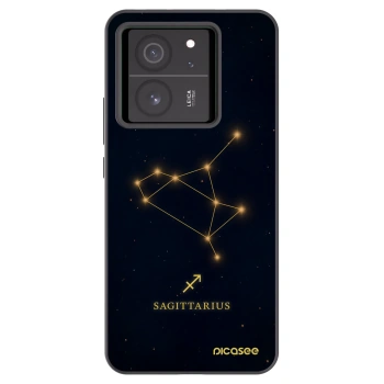 Picasee crna silikonska maskica za Xiaomi 13T - SAGITTARIUS