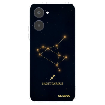 Picasee silikonska prozirna maskica za Realme 10 4G - SAGITTARIUS