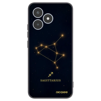 Picasee crna silikonska maskica za Realme C53 - SAGITTARIUS