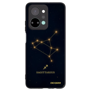 Picasee crna silikonska maskica za Honor X7a - SAGITTARIUS