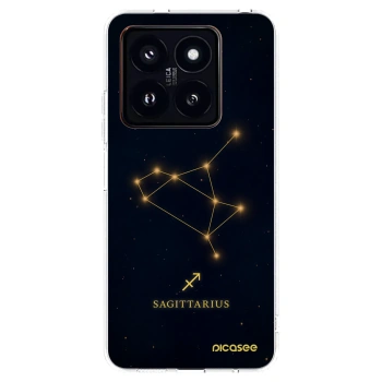 Picasee silikonska prozirna maskica za Xiaomi 14 Pro - SAGITTARIUS