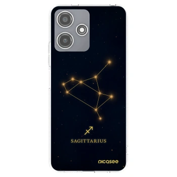 Picasee silikonska prozirna maskica za Xiaomi Redmi 12 5G - SAGITTARIUS