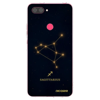 Picasee silikonska prozirna maskica za Xiaomi Mi 8 Lite - SAGITTARIUS