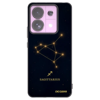 Picasee crna silikonska maskica za Xiaomi Redmi Note 13 Pro 5G - SAGITTARIUS