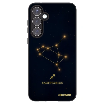 Picasee crna silikonska maskica za Samsung Galaxy A55 5G A556B - SAGITTARIUS