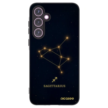 Picasee crna silikonska maskica za Samsung Galaxy A35 5G A356B - SAGITTARIUS