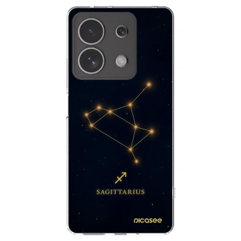 Picasee silikonska prozirna maskica za Xiaomi Redmi Note 13 4G - SAGITTARIUS