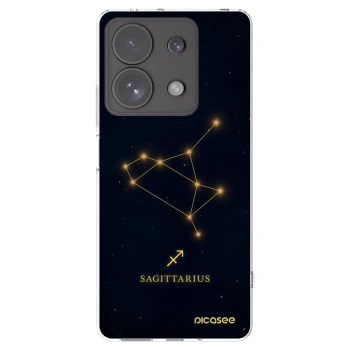 Picasee silikonska prozirna maskica za Xiaomi Redmi Note 13 Pro 4G - SAGITTARIUS