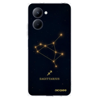 Picasee silikonska prozirna maskica za Realme C33 (2023) - SAGITTARIUS