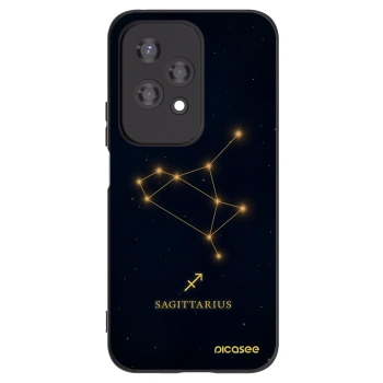 Picasee crna silikonska maskica za Honor 200 Lite - SAGITTARIUS
