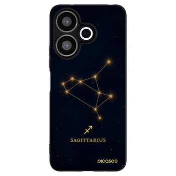 Picasee crna silikonska maskica za Xiaomi Redmi 13 4G - SAGITTARIUS