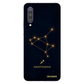 Picasee silikonska prozirna maskica za Xiaomi Mi 9 - SAGITTARIUS