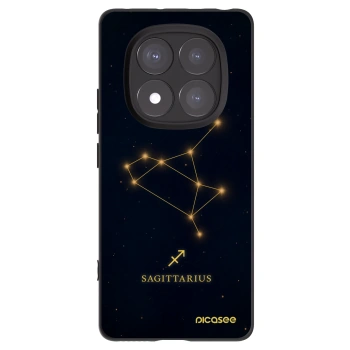 Picasee crna silikonska maskica za Xiaomi Redmi Note 14 Pro 5G - SAGITTARIUS