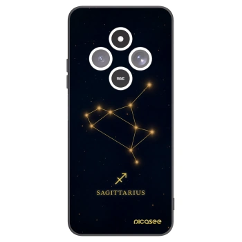 Picasee crna silikonska maskica za Xiaomi Redmi 14C - SAGITTARIUS