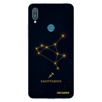 Picasee silikonska prozirna maskica za Huawei Y7 2019 - SAGITTARIUS