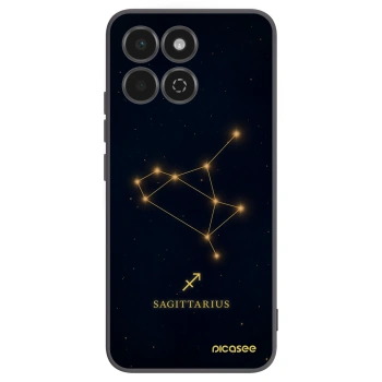 Picasee crna silikonska maskica za Honor 200 Smart 5G - SAGITTARIUS