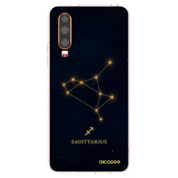 Picasee silikonska prozirna maskica za Huawei P30 - SAGITTARIUS