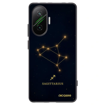 Picasee crna silikonska maskica za Xiaomi Poco F7 Pro 5G - SAGITTARIUS