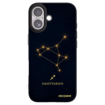 Picasee crna silikonska maskica za Apple iPhone 17 - SAGITTARIUS