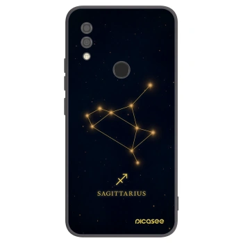 Picasee crna silikonska maskica za Xiaomi Redmi 7 - SAGITTARIUS