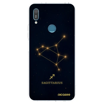 Picasee silikonska prozirna maskica za Huawei Y6 2019 - SAGITTARIUS