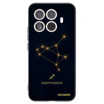 Picasee crna silikonska maskica za Xiaomi 15T Pro - SAGITTARIUS
