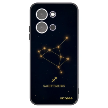 Picasee crna silikonska maskica za Xiaomi Redmi 15C 5G - SAGITTARIUS