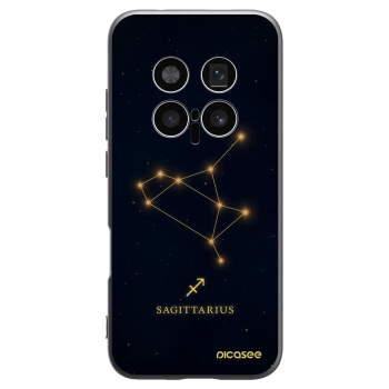 Picasee crna silikonska maskica za Honor Magic8 Pro 5G - SAGITTARIUS