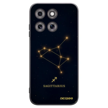Picasee crna silikonska maskica za Motorola Moto G77 - SAGITTARIUS