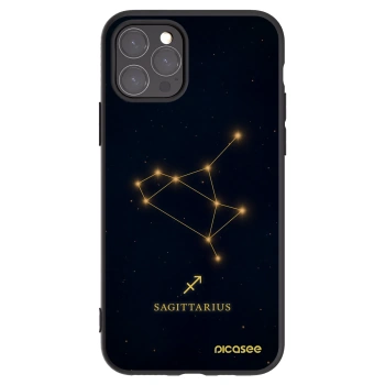 Picasee crna silikonska maskica za Apple iPhone 11 Pro - SAGITTARIUS
