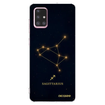 Picasee silikonska prozirna maskica za Samsung Galaxy A71 A715F - SAGITTARIUS