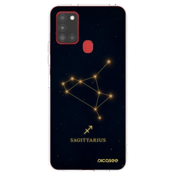 Picasee silikonska prozirna maskica za Samsung Galaxy A21s - SAGITTARIUS
