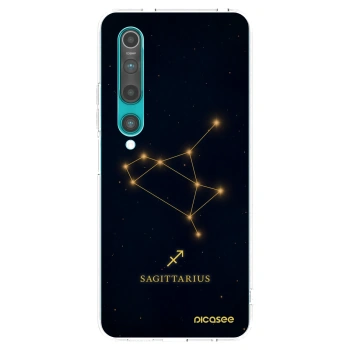 Picasee silikonska prozirna maskica za Xiaomi Mi 10 - SAGITTARIUS