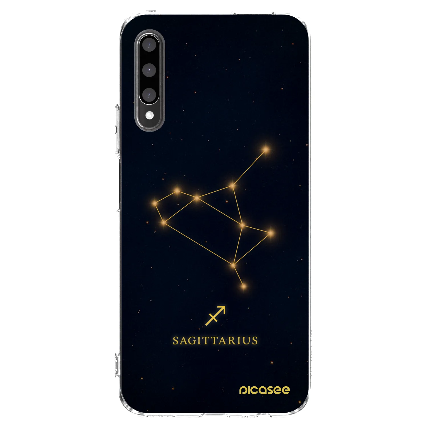 Picasee silikonska prozirna maskica za Honor 9X Pro - SAGITTARIUS