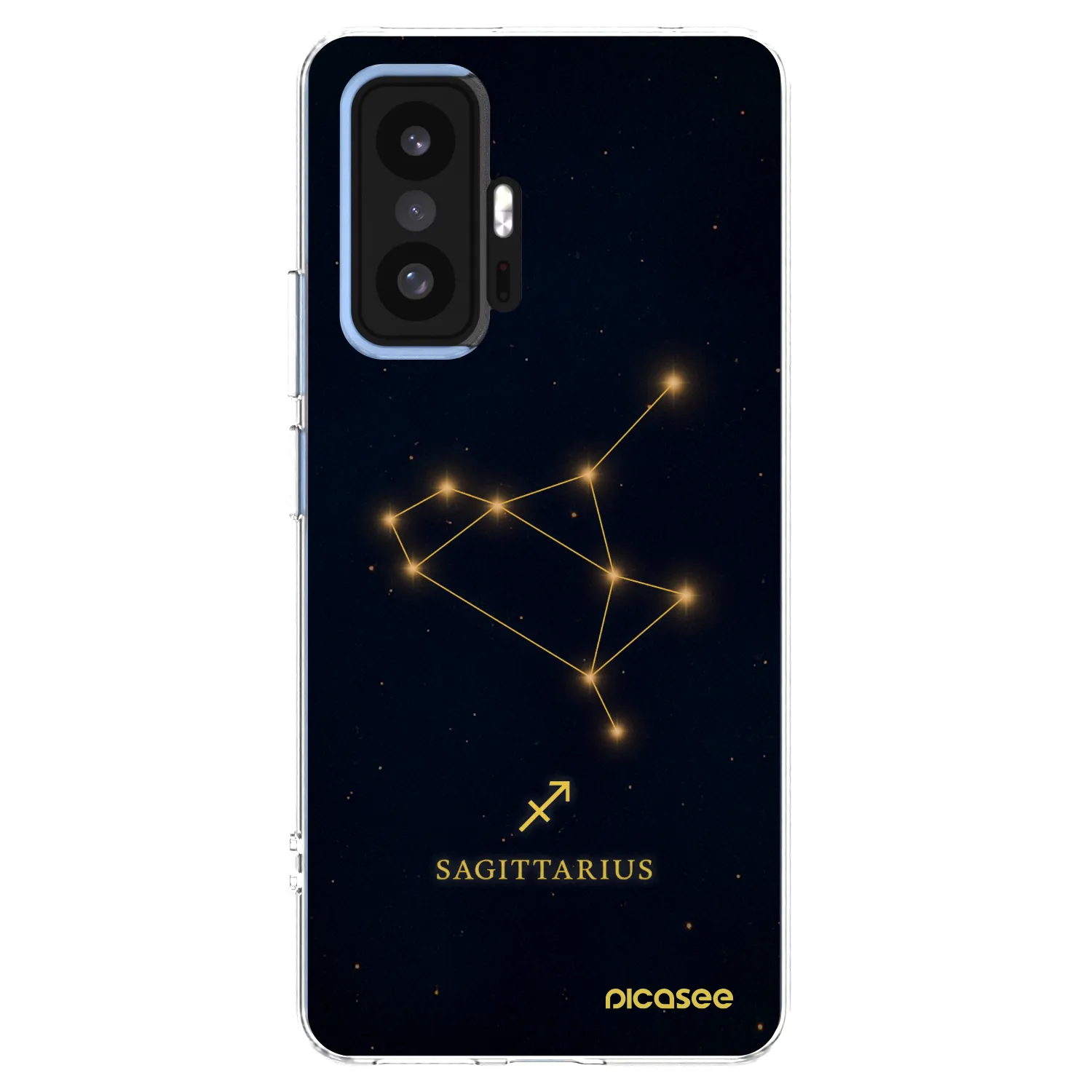 Picasee silikonska prozirna maskica za Xiaomi 11T Pro - SAGITTARIUS