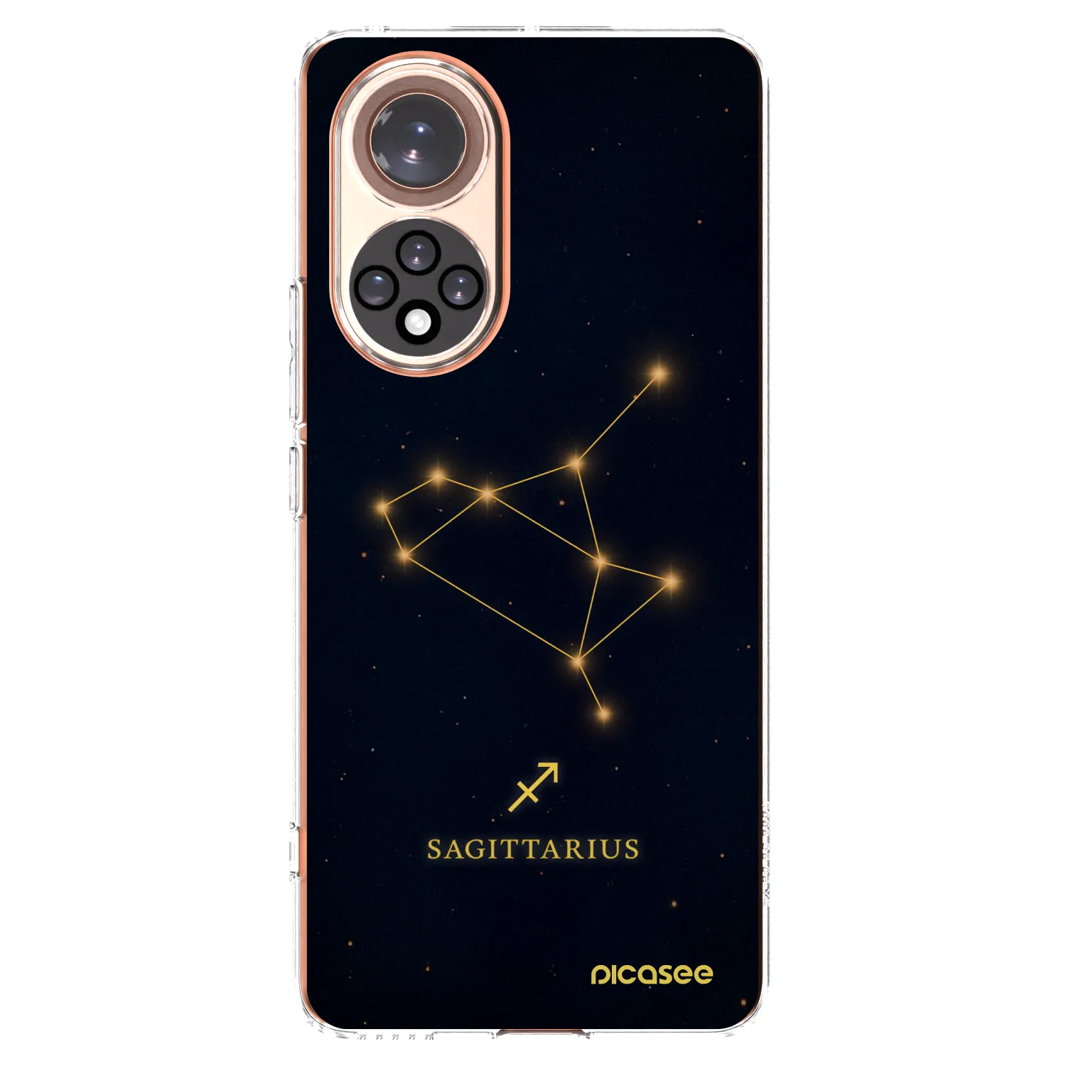 Picasee silikonska prozirna maskica za Honor 50 5G - SAGITTARIUS