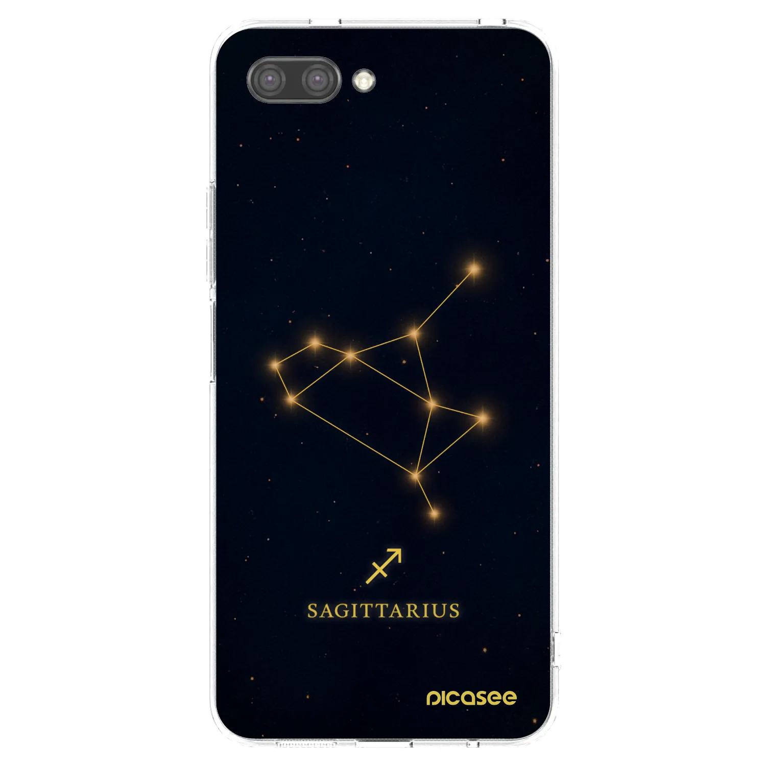 Picasee silikonska prozirna maskica za Honor 10 - SAGITTARIUS