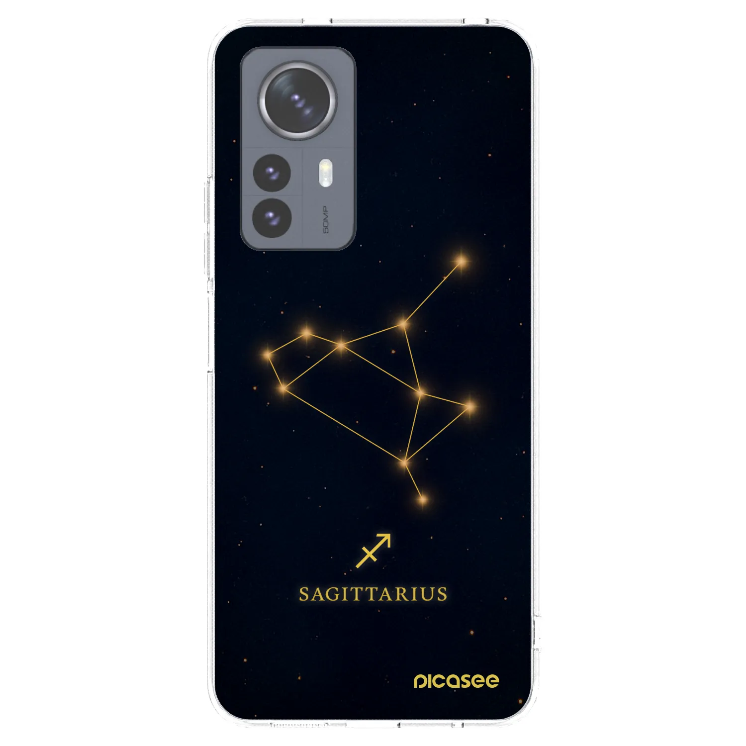 Picasee silikonska prozirna maskica za Xiaomi 12 Pro - SAGITTARIUS