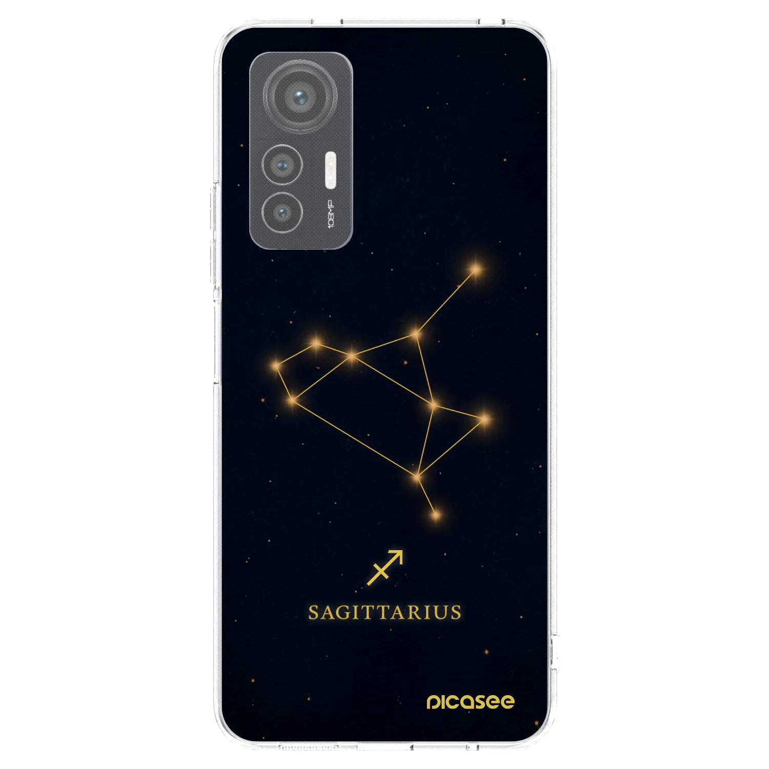 Picasee silikonska prozirna maskica za Xiaomi 12 Lite - SAGITTARIUS