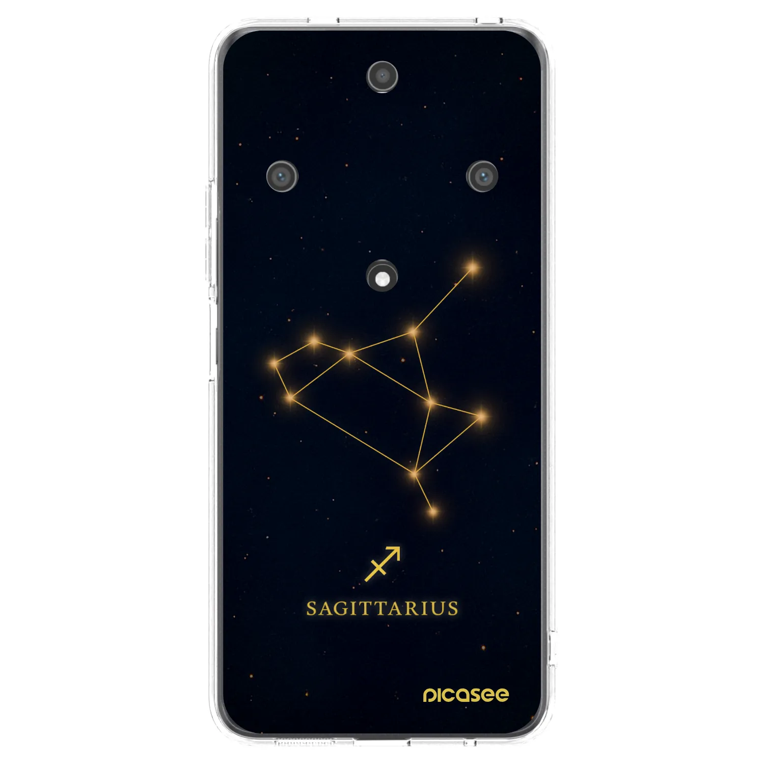 Picasee silikonska prozirna maskica za Honor Magic5 Lite 5G - SAGITTARIUS