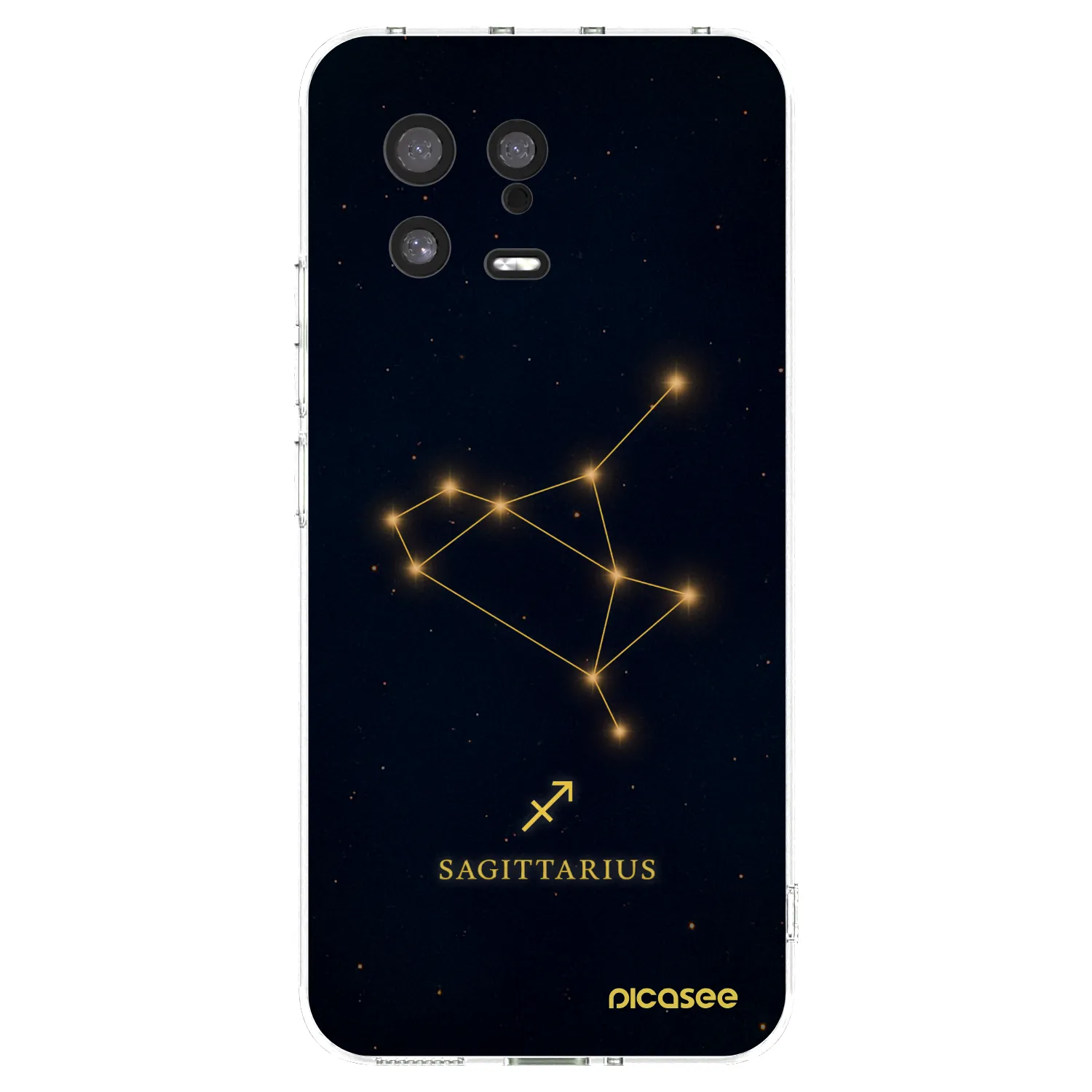 Picasee silikonska prozirna maskica za Xiaomi 13 - SAGITTARIUS