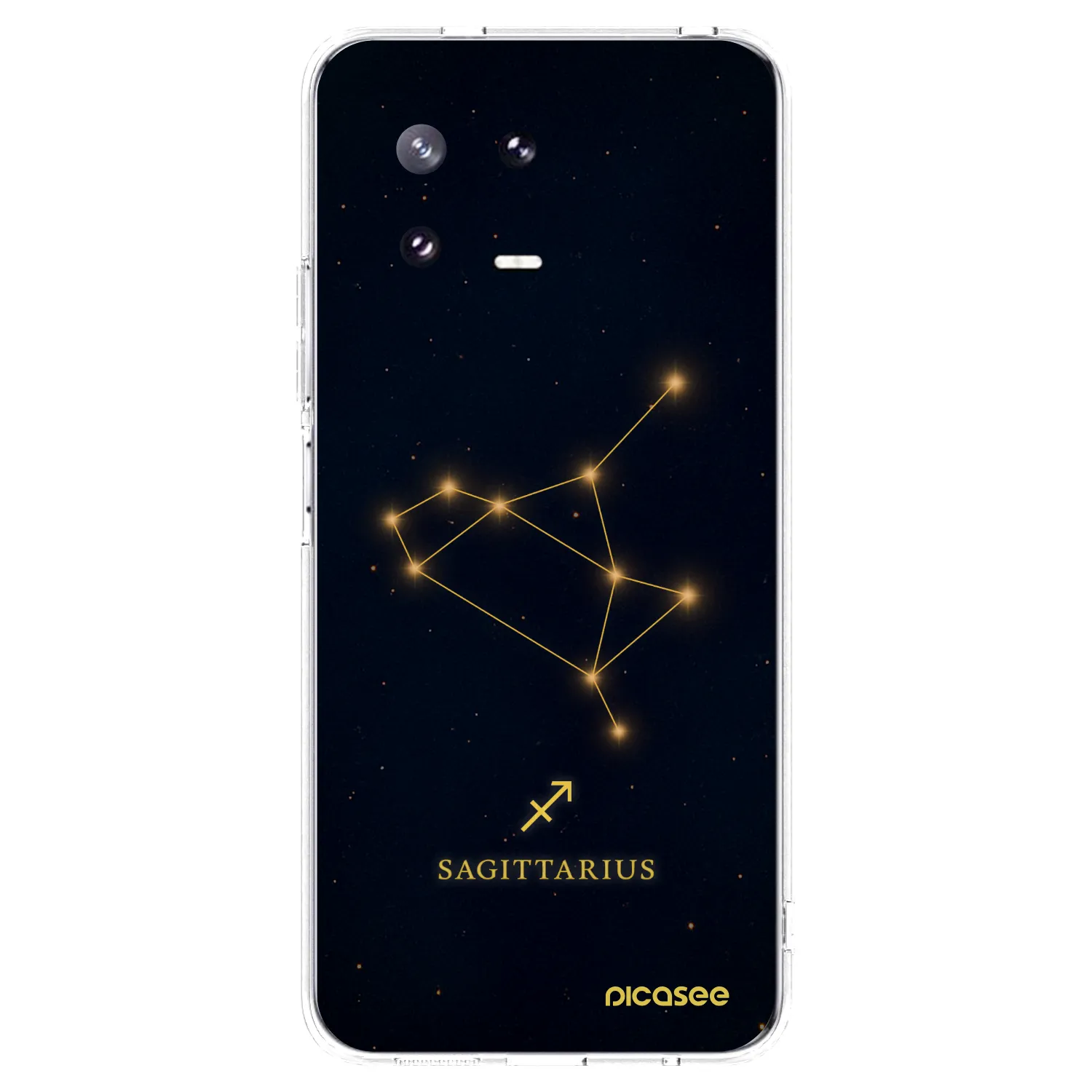 Picasee silikonska prozirna maskica za Xiaomi 13 Pro - SAGITTARIUS