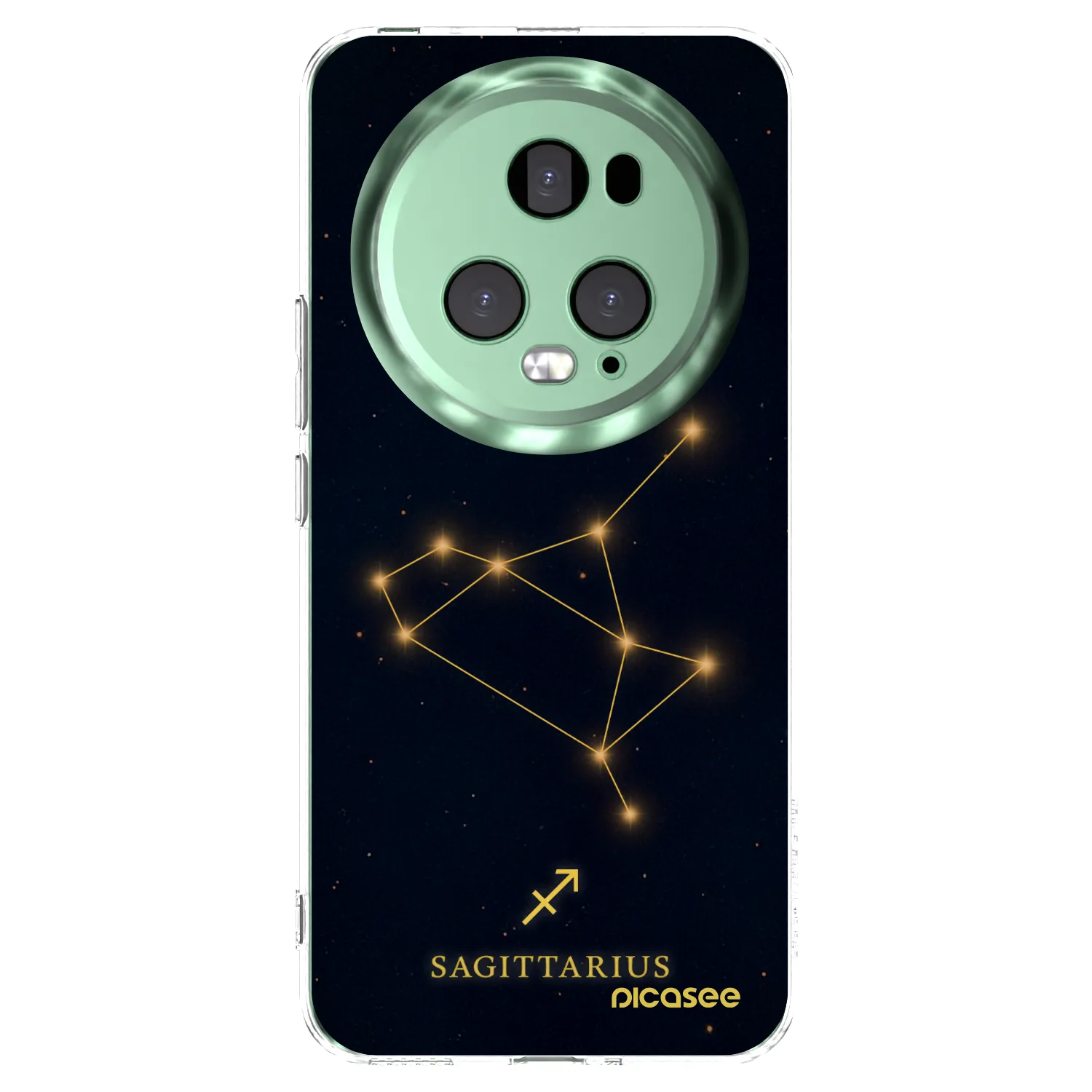 Picasee silikonska prozirna maskica za Honor Magic5 Pro - SAGITTARIUS