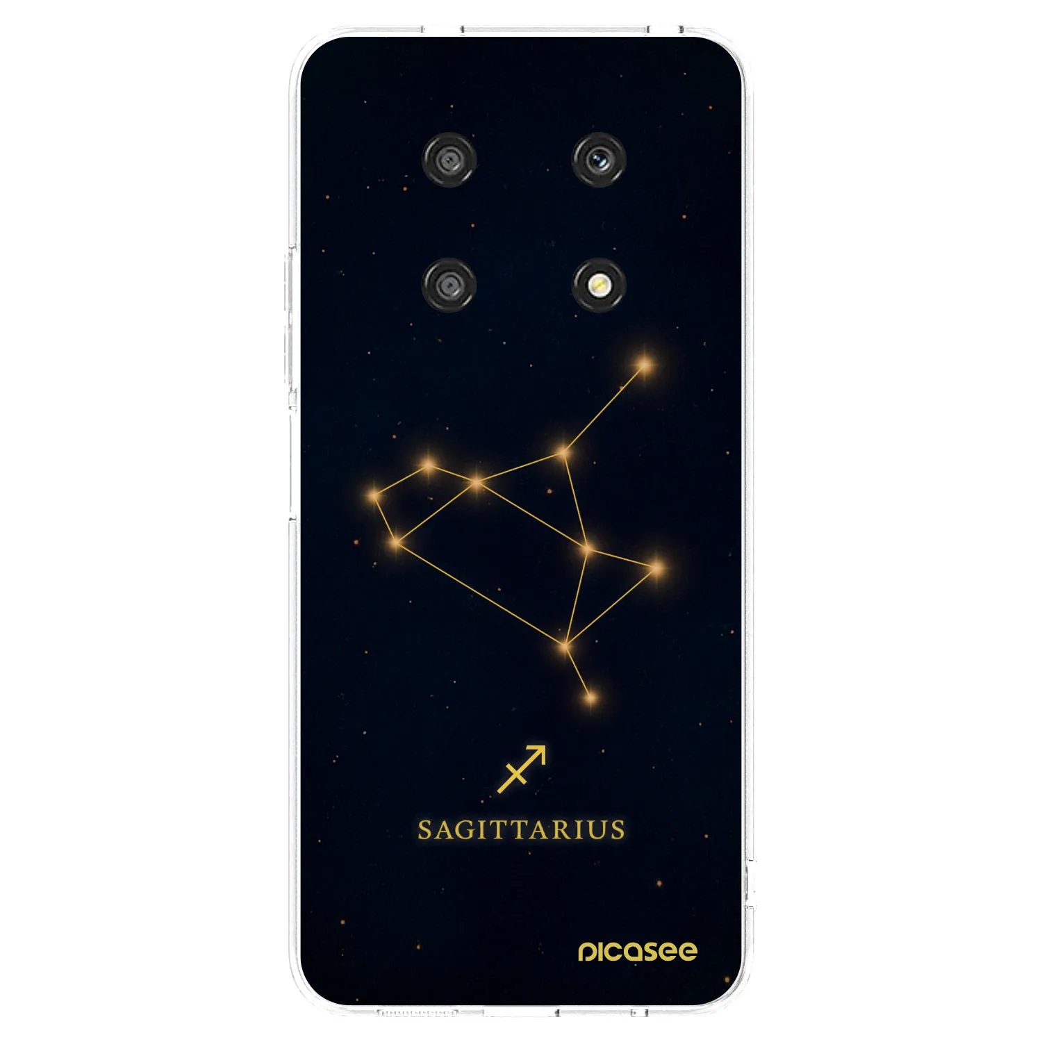 Picasee silikonska prozirna maskica za Honor Magic4 Lite 5G - SAGITTARIUS