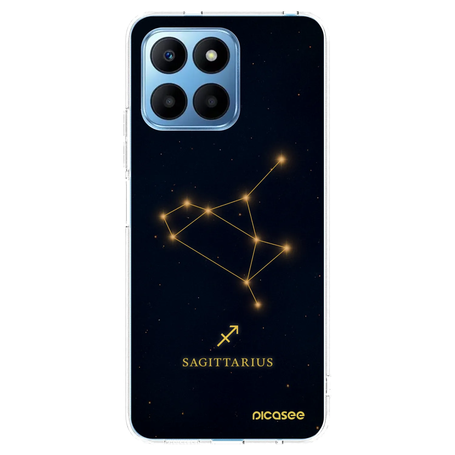 Picasee silikonska prozirna maskica za Honor 70 Lite - SAGITTARIUS