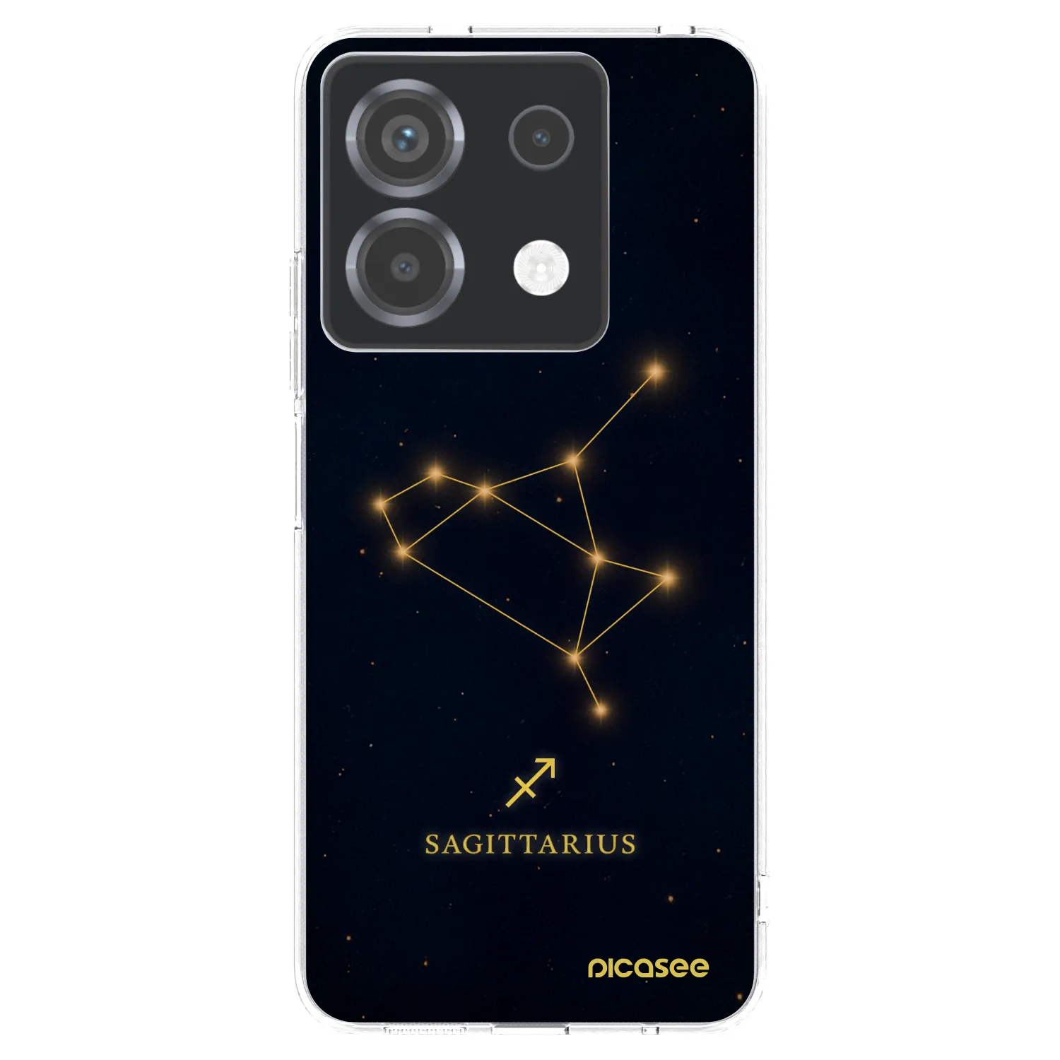 Picasee silikonska prozirna maskica za Xiaomi Poco X6 - SAGITTARIUS