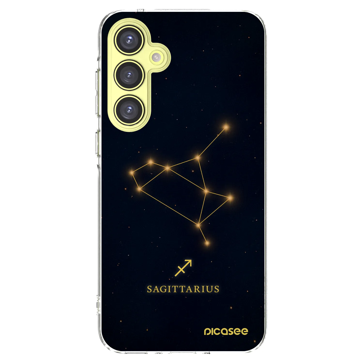 Picasee silikonska prozirna maskica za Samsung Galaxy A35 5G A356B - SAGITTARIUS