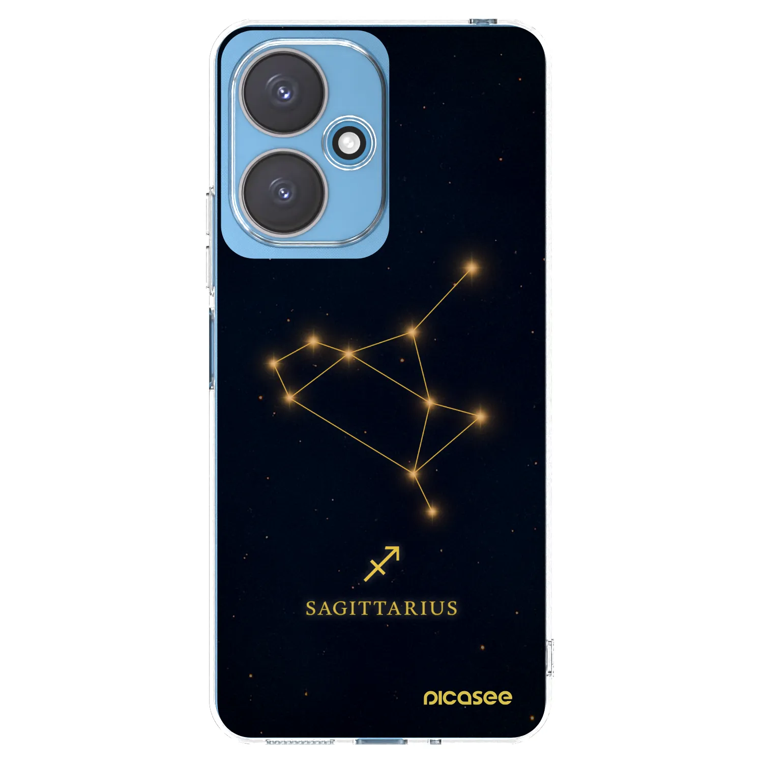 Picasee silikonska prozirna maskica za Xiaomi Redmi 13C 5G - SAGITTARIUS